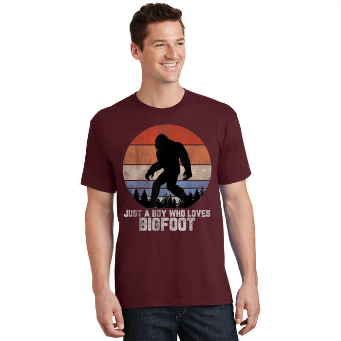 Retro Bigfoot , Bigfoot Kid , Boys Bigfoot T-Shirt