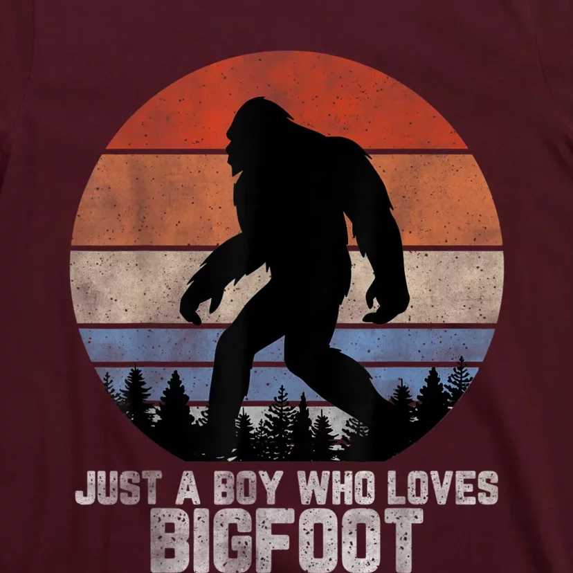 Retro Bigfoot , Bigfoot Kid , Boys Bigfoot T-Shirt