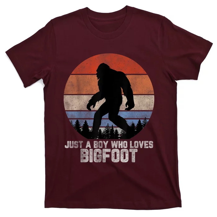 Retro Bigfoot , Bigfoot Kid , Boys Bigfoot T-Shirt