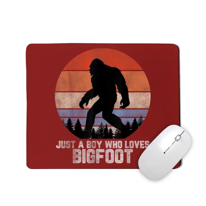 Retro Bigfoot , Bigfoot Kid , Boys Bigfoot Mousepad