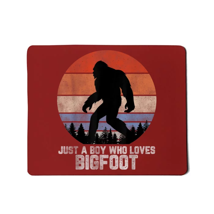 Retro Bigfoot , Bigfoot Kid , Boys Bigfoot Mousepad