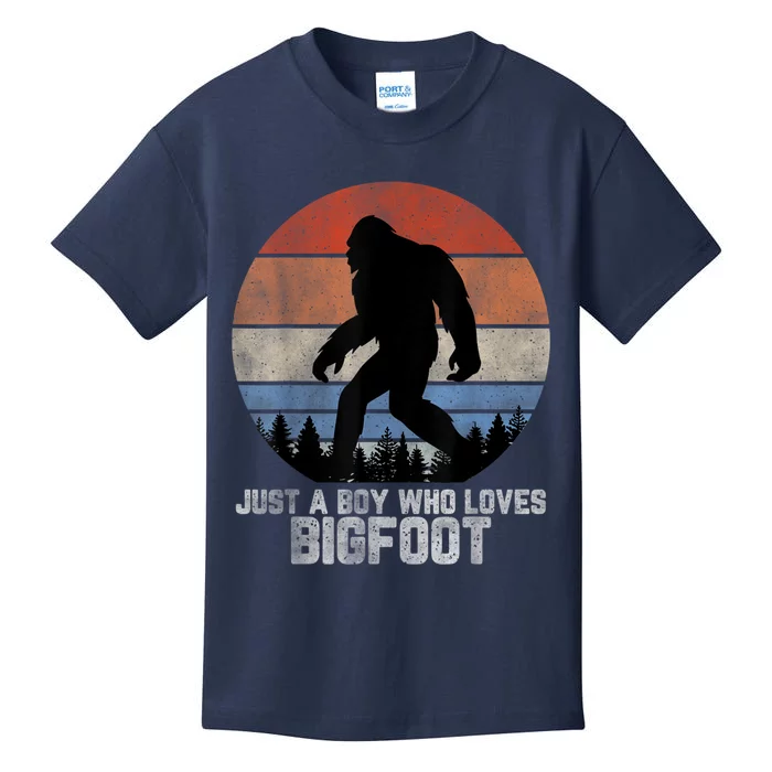 Retro Bigfoot , Bigfoot Kid , Boys Bigfoot Kids T-Shirt