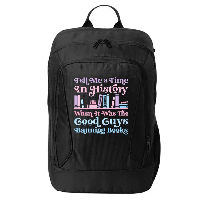 Reading Banned Books Book Lovers Reader I read banned books City Backpack