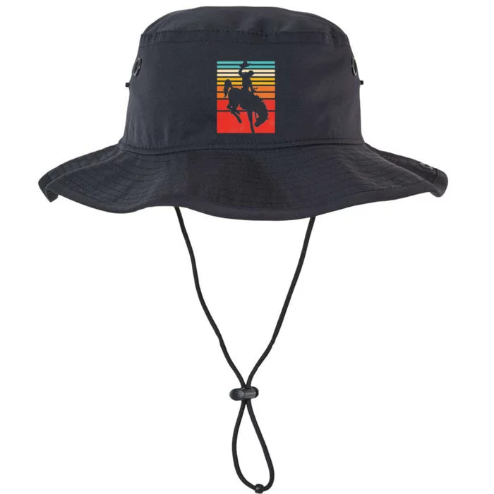 Rodeo Bucking Bronco Horse Retro Style Legacy Cool Fit Booney Bucket Hat