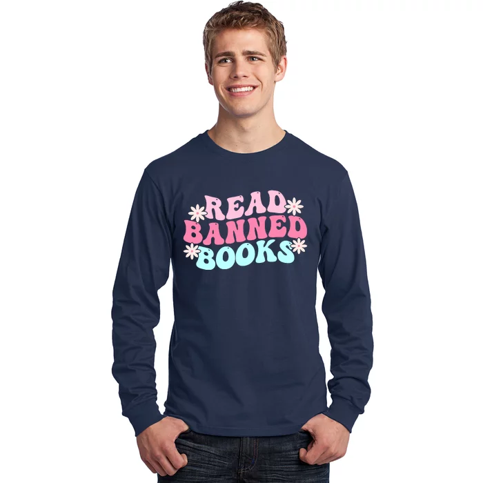 Read Banned Books Banned Books Lover Reading Bookworm Long Sleeve Shirt