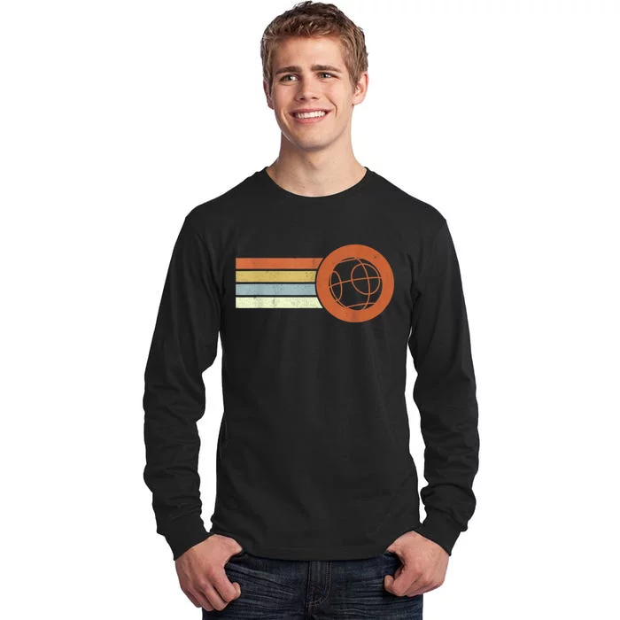 Retro Bocce Ball Player Vintage Bocce Tall Long Sleeve T-Shirt