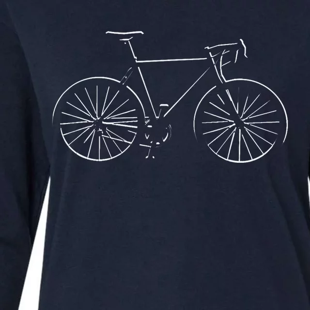 Road Biking Cycling Bike Cycling Womens Cotton Relaxed Long Sleeve T-Shirt