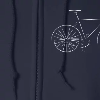 Road Biking Cycling Bike Cycling Full Zip Hoodie