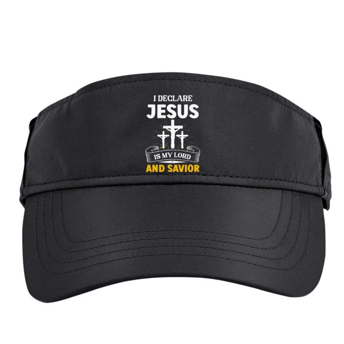 Religious Bible Church Jesus Is My Lord And Savior Adult Drive Performance Visor