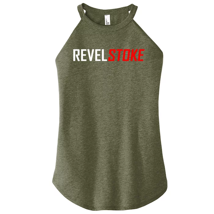 Revelstoke British Columbia Meaningful Gift Women’s Perfect Tri Rocker Tank