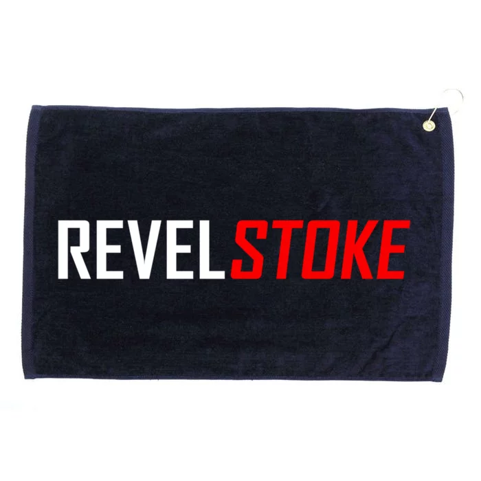 Revelstoke British Columbia Meaningful Gift Grommeted Golf Towel