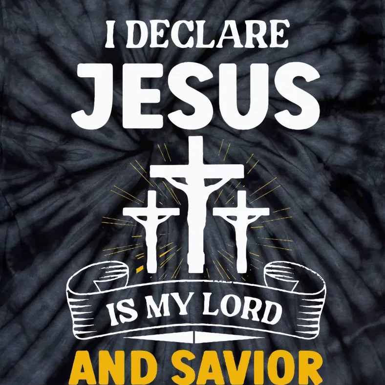 Religious Bible Church Jesus Is My Lord And Savior Tie-Dye T-Shirt