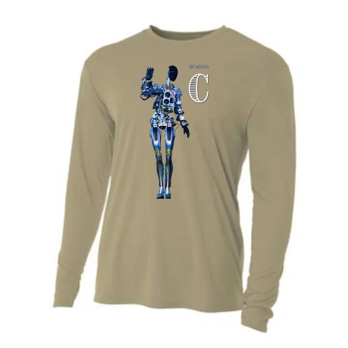 Robot Bumble C Premium Cooling Performance Long Sleeve Crew