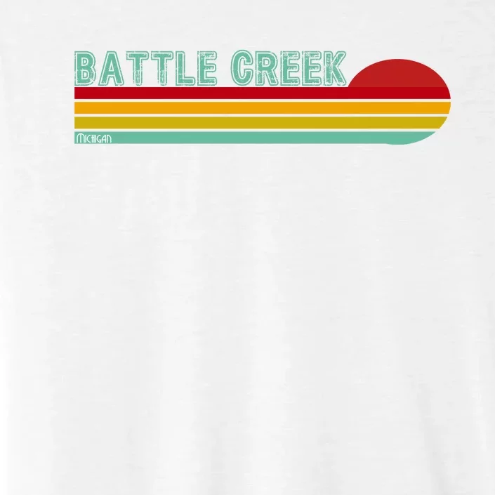 Retro Battle Creek Michigan ChromaSoft Performance T-Shirt