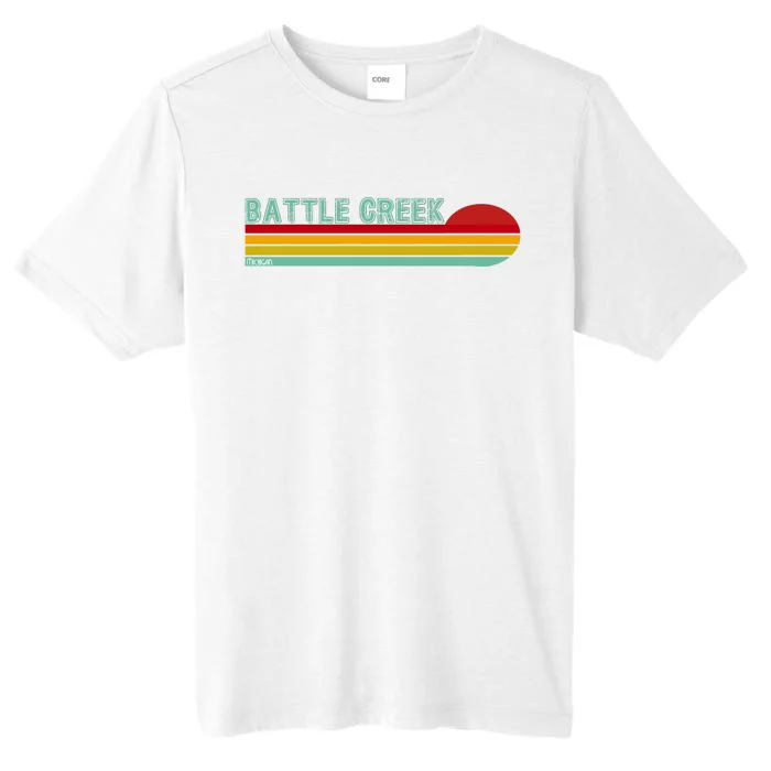 Retro Battle Creek Michigan ChromaSoft Performance T-Shirt