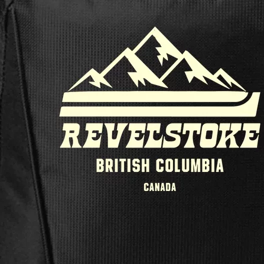 Revelstoke British Columbia Ski Logo City Backpack