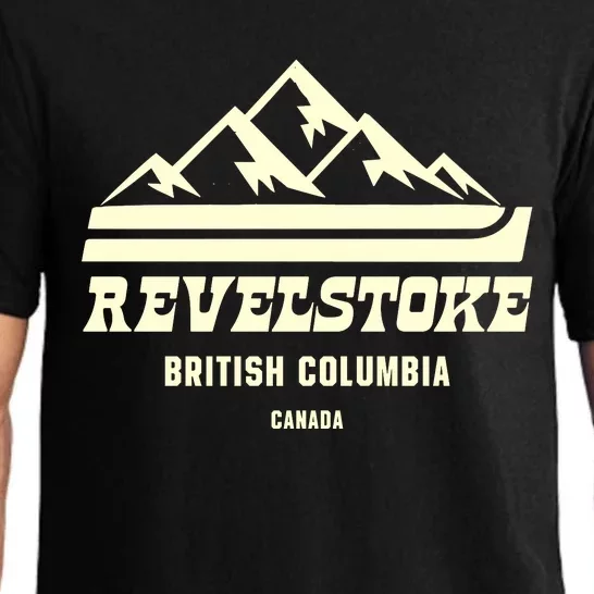 Revelstoke British Columbia Ski Logo Pajama Set