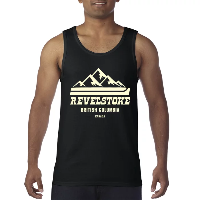 Revelstoke British Columbia Ski Logo Tank Top