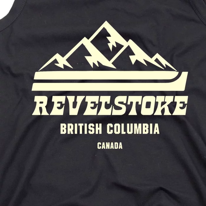 Revelstoke British Columbia Ski Logo Tank Top