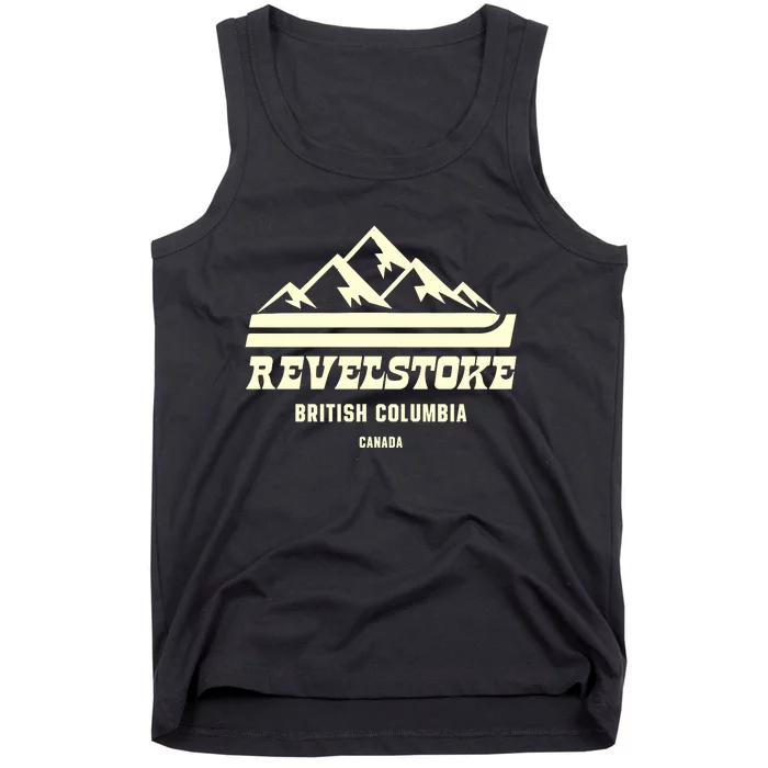 Revelstoke British Columbia Ski Logo Tank Top