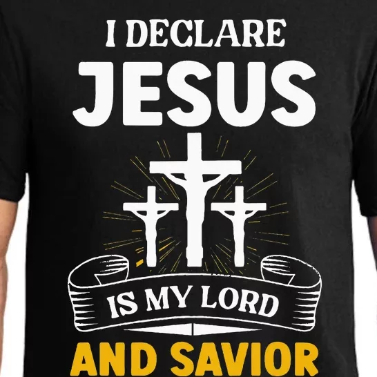 Religious Bible Church Jesus Is My Lord And Savior Pajama Set