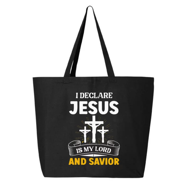 Religious Bible Church Jesus Is My Lord And Savior 25L Jumbo Tote