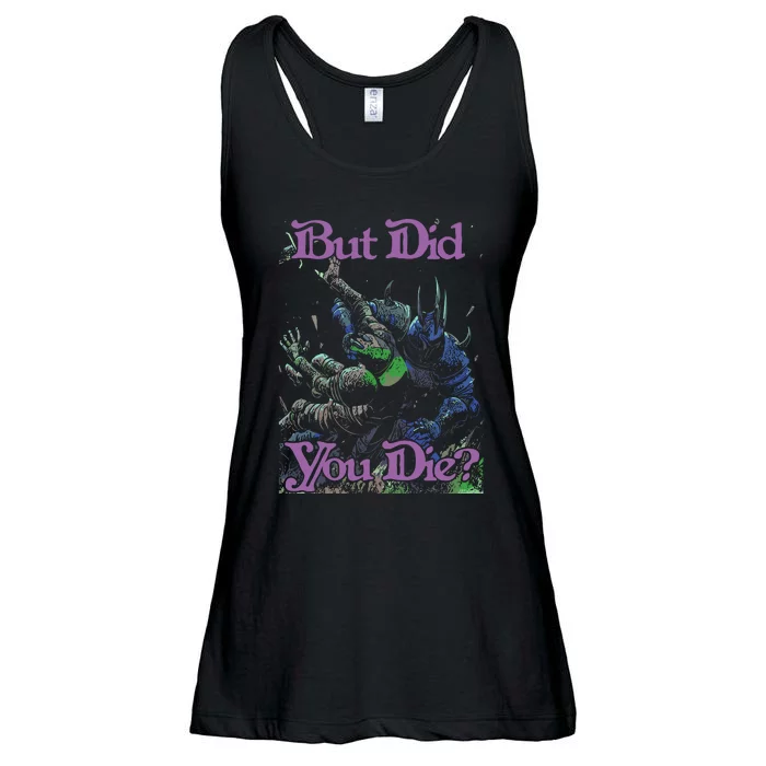 Raskolapparel But Did You Die Ladies Essential Flowy Tank