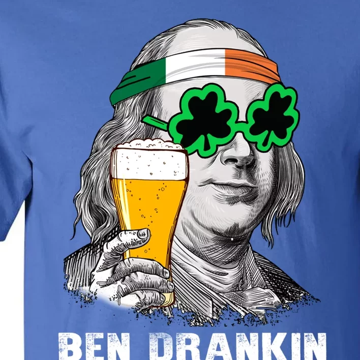 Retro Ben Drankin Beer Holiday Gift St Patricks Day Cute Gift Tall T-Shirt