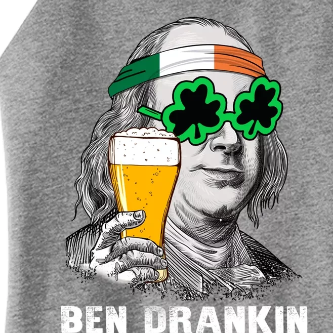 Retro Ben Drankin Beer Holiday Gift St Patricks Day Cute Gift Women’s Perfect Tri Rocker Tank