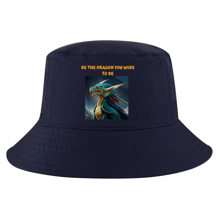 Red Bright Dragon Cool Comfort Performance Bucket Hat