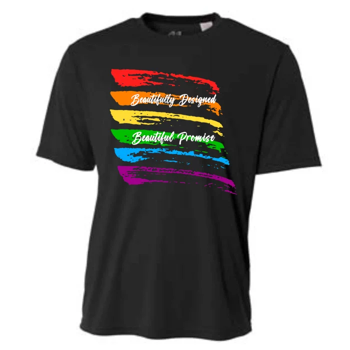 Rainbows Beautifully Designed Beautiful Promise Cooling Performance Crew T-Shirt