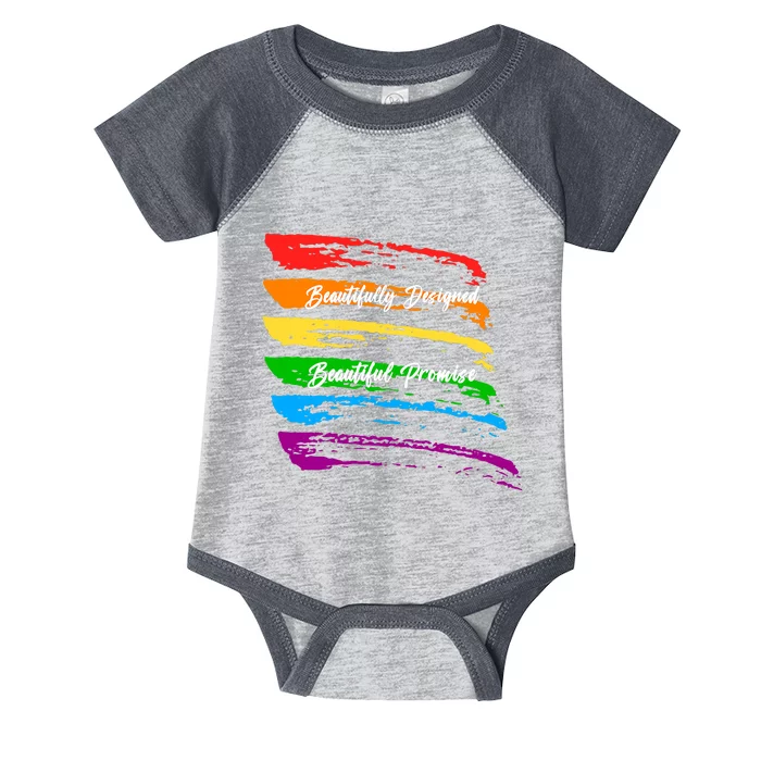 Rainbows Beautifully Designed Beautiful Promise Infant Baby Jersey Bodysuit