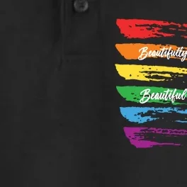 Rainbows Beautifully Designed Beautiful Promise Dry Zone Grid Performance Polo