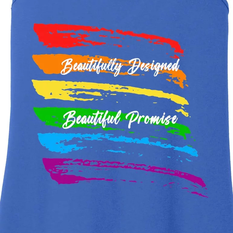 Rainbows Beautifully Designed Beautiful Promise Ladies Essential Tank