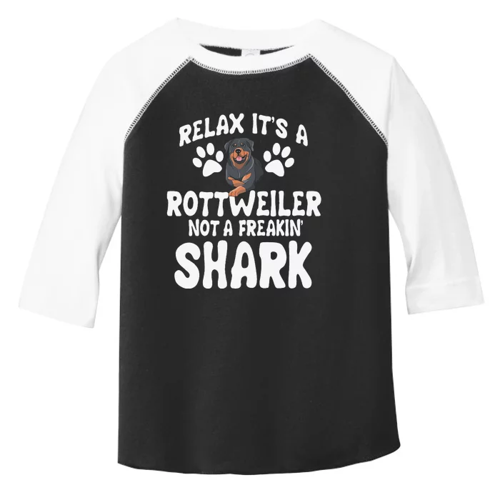 Rottweiler Breeders Dog Owner Fur Parent Pet Lover Toddler Fine Jersey T-Shirt