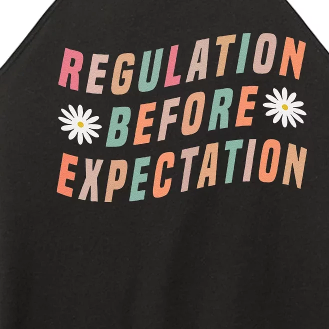 Regulation Before Expectation Education Women’s Perfect Tri Rocker Tank