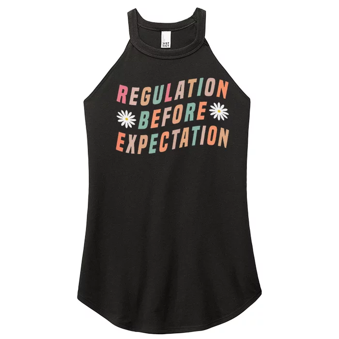 Regulation Before Expectation Education Women’s Perfect Tri Rocker Tank