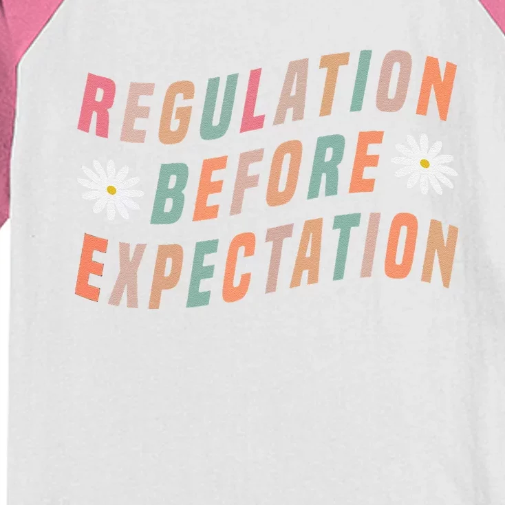 Regulation Before Expectation Education Kids Colorblock Raglan Jersey