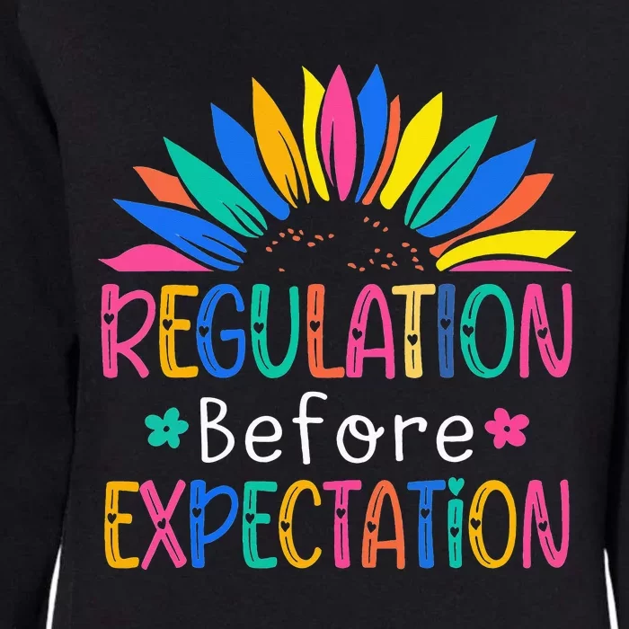 Regulation Before Expectation Womens California Wash Sweatshirt