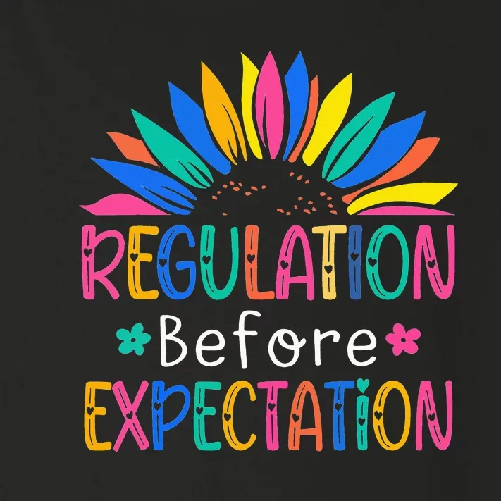 Regulation Before Expectation Toddler Long Sleeve Shirt