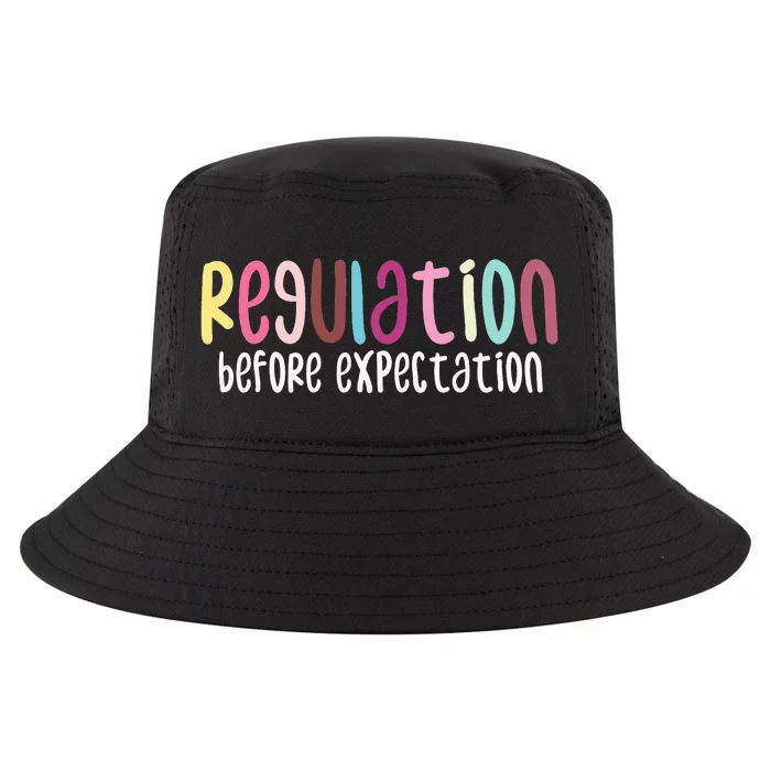 Regulation Before Expectation Autism Special Education Cool Comfort Performance Bucket Hat