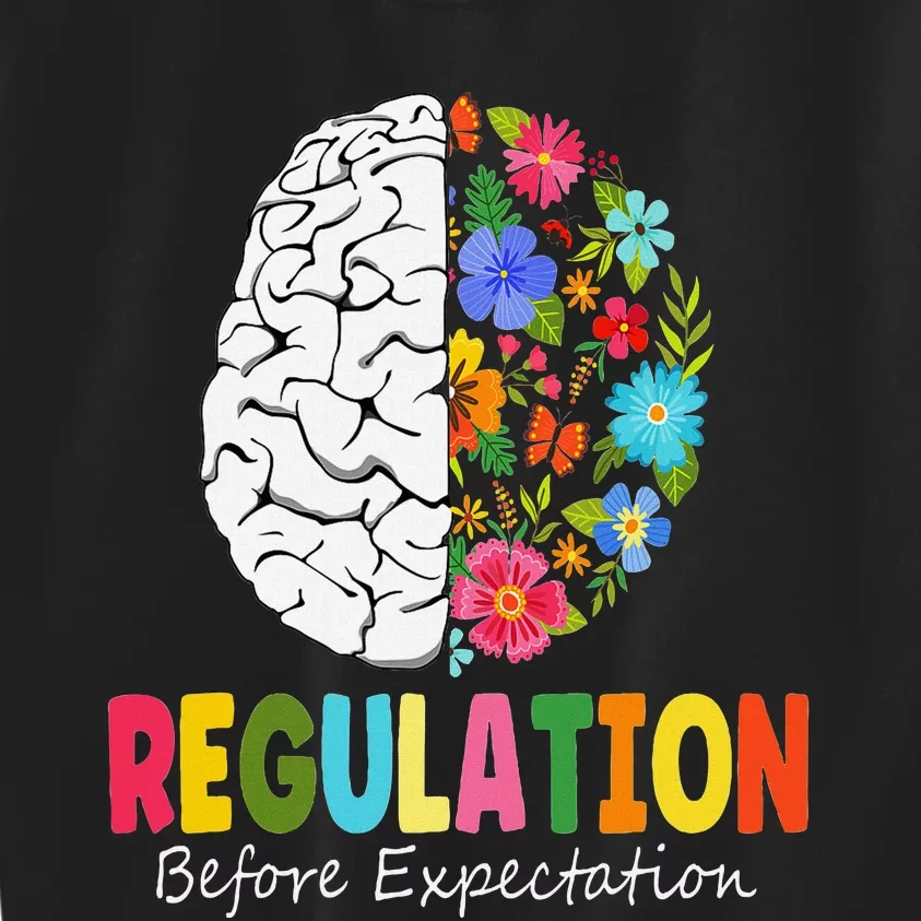 Regulation Before Expectation Kids Sweatshirt