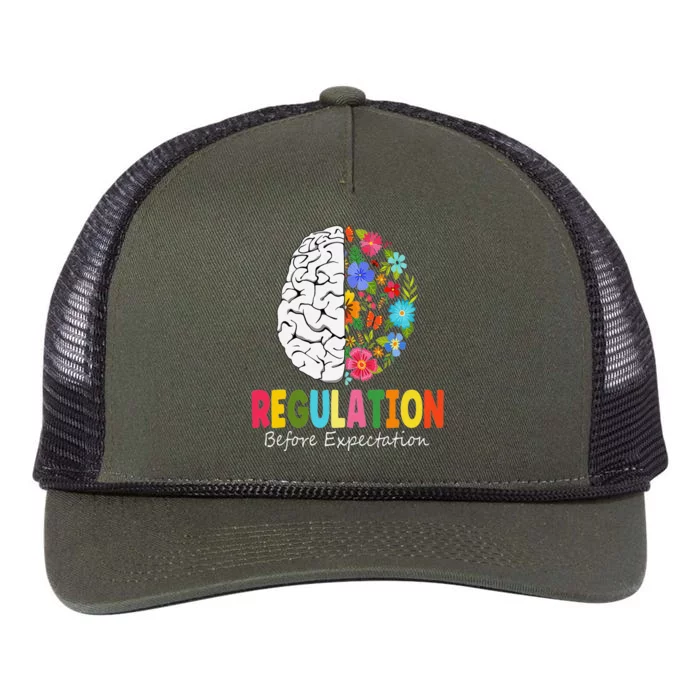 Regulation Before Expectation Retro Rope Trucker Hat Cap