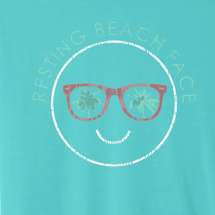 Resting Beach Face ChromaSoft Performance T-Shirt