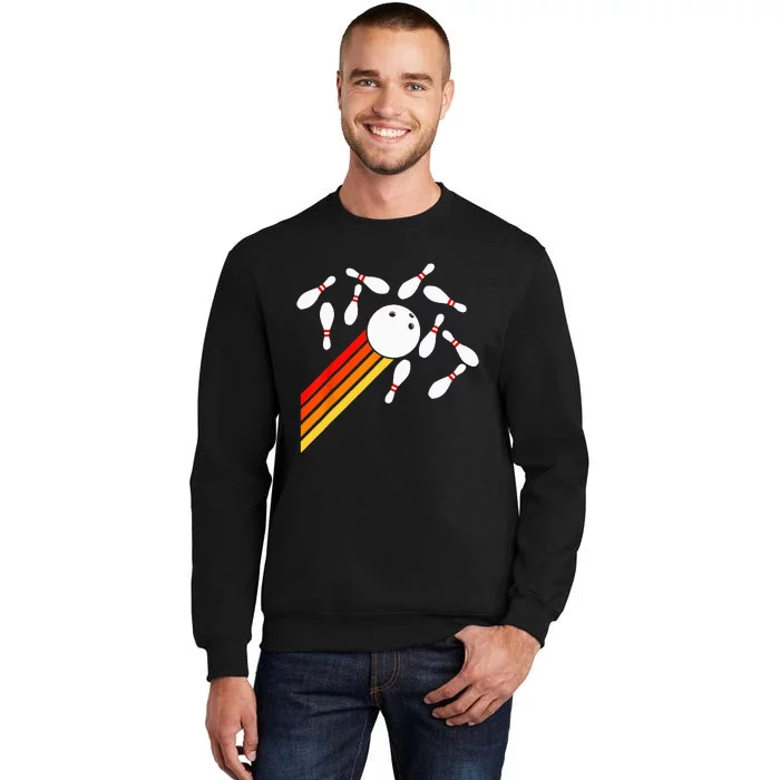 Retro Bowling Funny Bowling Party Sweatshirt