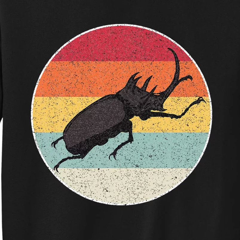 Rhinoceros Beetle Fighting Beetle Kabutomushi Tall Sweatshirt