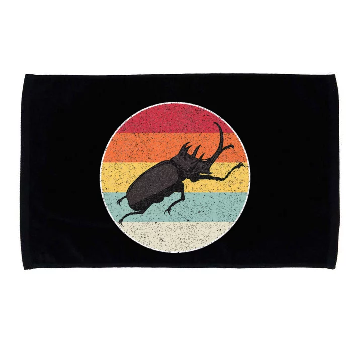 Rhinoceros Beetle Fighting Beetle Kabutomushi Microfiber Hand Towel