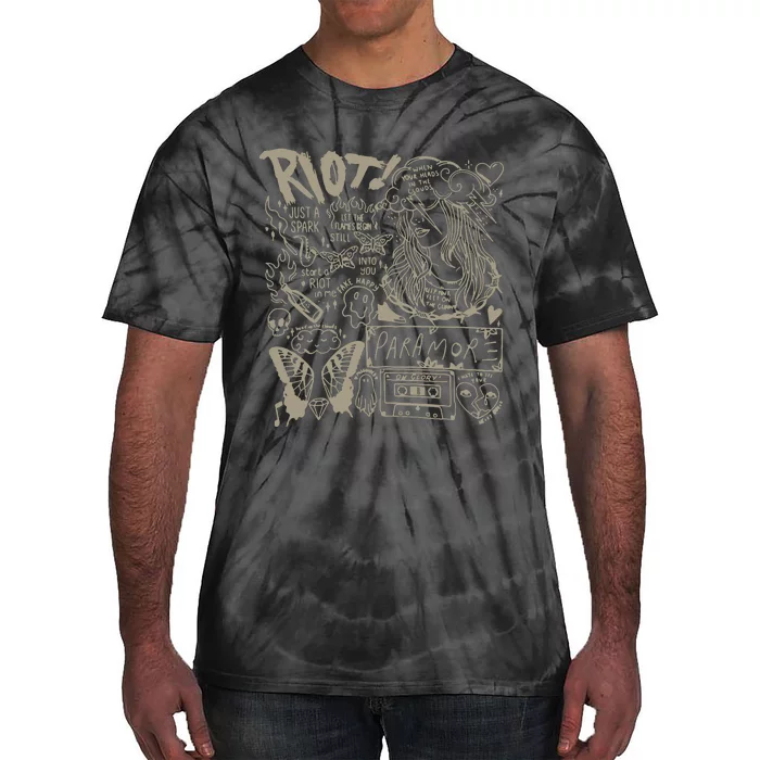 Rock Band Fan Gift Tie-Dye T-Shirt