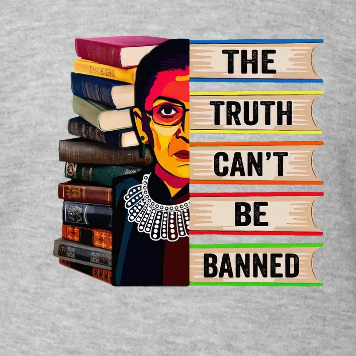 Rbg Book Feminist Read Banned Books Girl Bookworm Toddler Sweatshirt