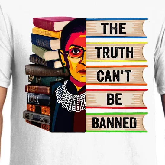 Rbg Book Feminist Read Banned Books Girl Bookworm Pajama Set